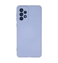 Samsung Galaxy A23 4g Kılıf Nano İçi Kadife Silikon - Lila