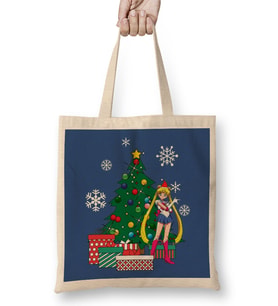 Sailor Moon Around The Christmas Tree Bez Çanta Uzun Saplı