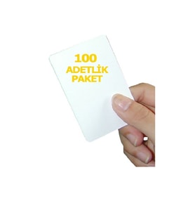 1.Sınıf Proximity Kart (Seri numara baskılı ) 100 adet