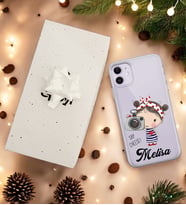 Foto Kız Tasarımlı Kişiye Özel Şeffaf Telefon Kılıfı (Tüm Telefon Modelleri Mevcuttur.) - Hediye Kutulu