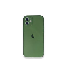 Apple İphone 12 Mini Kılıf Pp Ultra İnce Kapak - Yeşil
