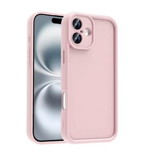 Apple iPhone 16 Kılıf Kamera Korumalı Kalın Kenarlı Viera Silikon Case