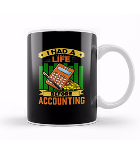 I Had a Life Before Accounting Funny Accountant Kupa Bardak Porselen