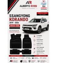 SSANGYONG KORANDO 2019 - 2026 Araca Özel Kauçuk 3D Profesyonel Oto Paspası