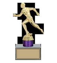 ODAK KUPA - Figürlü Kupalar - Atletizm Erkek Figürlü Kupalar FG-002 C - 21 cm