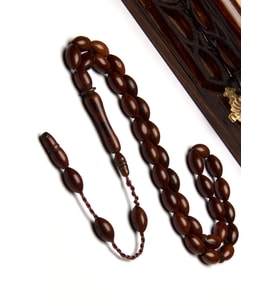 Erkek PüsküllüArpa Kesim Kuka Tesbih 6x10.5mm (Çok Renkli)