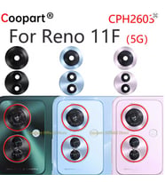 OPPO Reno11 F 5G CPH2603 Arka Kamera Kapağı İçin Coopart Arka Kamera Cam Lensi (Mavi)