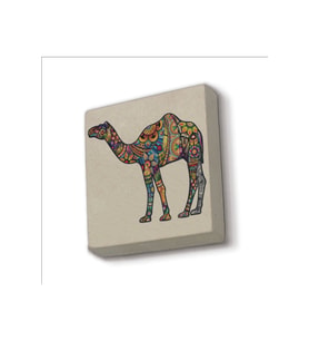 Deve Baskılı Taş Magnet 5X5