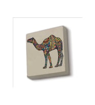 Deve Baskılı Taş Magnet 5X5