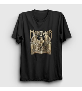 Presmono Unisex Siyah Battle Hymns Manowar T-Shirt 63393tt