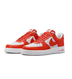 NIKE AIR FORCE 1 BEYAZ-TURUNCU ERKEK SPOR AYAKKABI FZ4627800 E-133