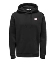 ONSDAWSON REG HOODIE VD (Siyah)