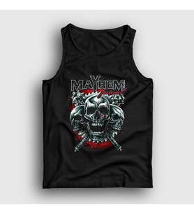 Presmono Unisex Siyah Festival Mayhem Atlet 64547tt
