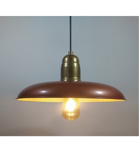 MYLİGHTS  BAKIR METAL SARKIT AVİZE RETRO RUSTİK VİNTAGE  AVİZE (Siyah)