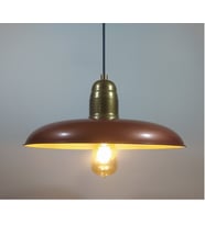 MYLİGHTS  BAKIR METAL SARKIT AVİZE RETRO RUSTİK VİNTAGE  AVİZE (Siyah)