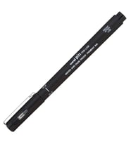 UNİ PİN CS2-200 CHISEL 2.0 FINE LINE KESİK UÇLU ÇİZİM KALEMİ SİYAH