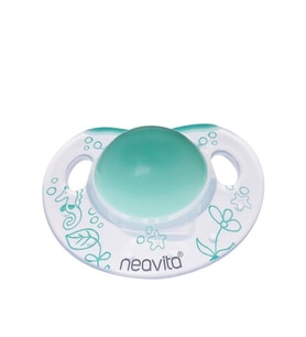 Neavita 15042 Ortodontik Gece Emziği Desenli 3Ay+ Açık Yeşil