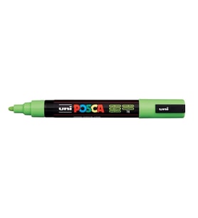 UNİ POSCA SU BAZLI POSTER MARKER 1.8-2.5 ELMA YEŞİLİ PC-5M