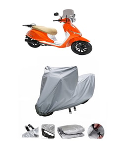 Rks Premium 125  Gri Motosiklet Brandası ARKA ÇANTA UYUMLU DEĞİLDİR