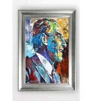 Gümüş Çerçeveli Atatürk Tablo cv622