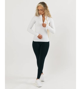 Alphalete Yarım Fermuarlı Body