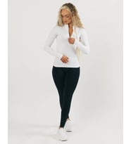 Alphalete Yarım Fermuarlı Body