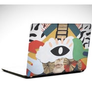 Göz Şekiller Laptop Sticker 19 inch (40,5X27CM)