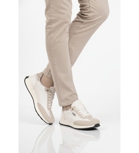 CONTEYNER Beyaz Bağcıklı Hafif Esnek Erkek Sneaker 584 M