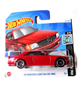 Hot Wheels Tekli Arabalar 89 Mercedes-Benz 560 Sec Amg HTB70
