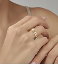 925 Ayar Gümüş Tektaş Yüzük