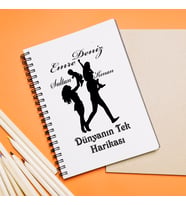 Dünyanın Tek Harikası Tasarımlı Defter Kişiye Özel
