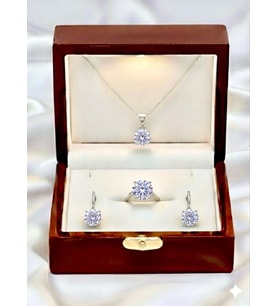Tektaş Set 925 Ayar Gümüş (Silver)