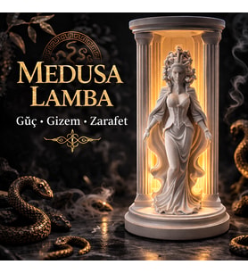 Medusa LED Lamba – Mitolojik Güç ve Gizemli Işık