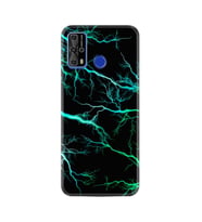 Reeder P13 Blue Max Pro Lite Kılıf Silikon Desen Green Thunder 1693