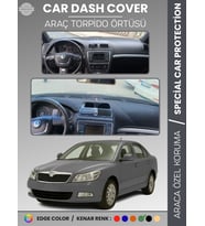 SKODA OCTAVİA (2006-2013) Torpido Örtüsü Ön Göğüs Halı Torpido Koruma Birebir Uyum Kaymaz UV Koruma