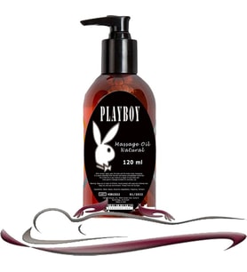 Playboy Natural Massage Oil 120 ml Kokusuz Vücut Masaj Yağı