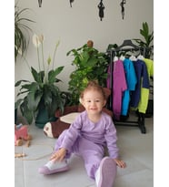 2'li Fitilli Çocuk Takım (Lila)