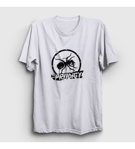 Presmono Unisex Beyaz Logo Ant Prodigy T-Shirt 431468tt (Beyaz)