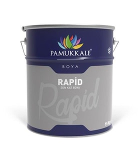 Pamukkale 1402 Rapid Endüstriyel Boya 60-70 Gloss 15 Kg Açık Gri Ral 7035
