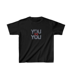 Unisex Çocuk Baskılı T-Shirt - Siyah