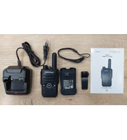 Aselsan A446C1 10Km Mesafeli PMR El Telsizi (Tekli Paket) (Füme-Siyah)