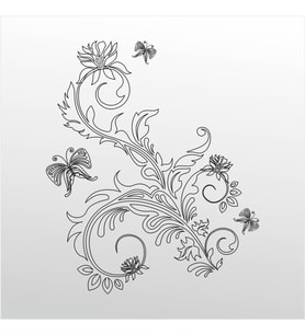 Folyo Sticker Desen 130cm Uzunluk (Karışık)