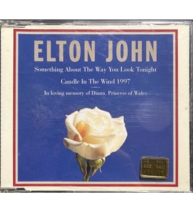 (Plak Değildir CD dir) CD Elton John Something About The Way Maxi Single CD (Karışık)