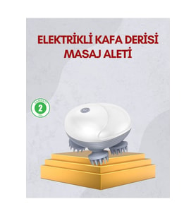 Kablosuz Kafa Ve Vücut Masaj Aleti Taşınabilir Tasarım