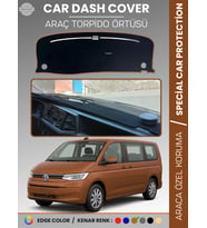 VOLKSWAGEN TRANSPORTER T7 (2021+) Torpido Örtüsü Ön Göğüs Koruma Torpido Koruma Tam Uyum UV Koruma