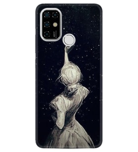 Casper Via F20 Kılıf Desenli Silikon Star Woman