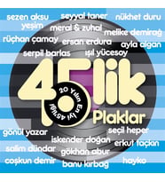 PLAK - 45'lik plaklar - Çeşitli sanatçılar (2LP)
