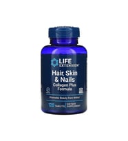 Life Extension Hair Skin Nails , Saç, Cilt ve Tırnaklar, Collagen Plus Formülü, 120 Tablet