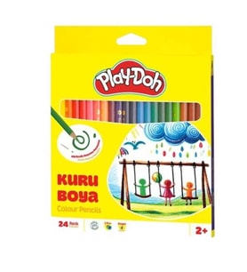 PLAYDOH KURUBOYA 24 RENK TAM BOY