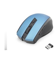 Kablosuz Mouse 800/1600 Dpi - Mavi Siyah HDX3404B